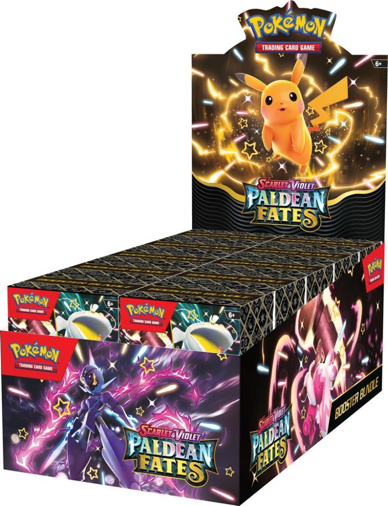 Paldean Fates Booster Bundle Display